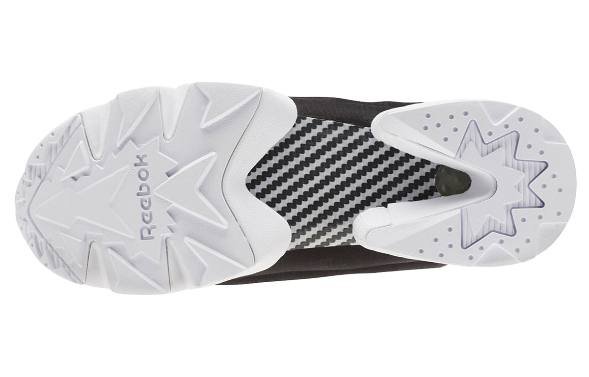 (WMNS) Reebok Instapump Fury Woven Running Shoes Black/White CM9791