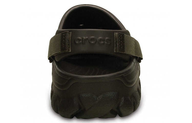 Crocs Minimalistic Wear-Resistant Cozy Sports Unisex Brown Sandals 202651-23B