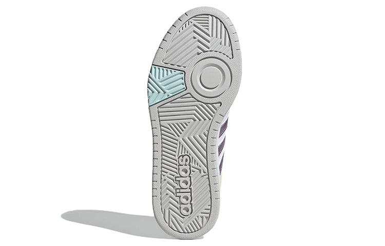 (WMNS) adidas Hoops 3.0 'White Matte Purple Metallic' GX1806