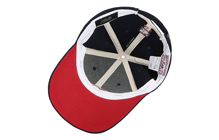MLB Alphabet Embroidered Baseball Cap Navy Blue 32CPWZ011