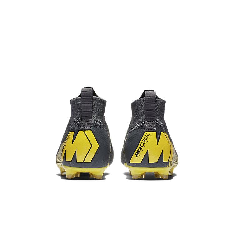 (GS) Nike Mercurial Superfly 6 Elite FG 'Grey Opti Yellow' AH7340-070