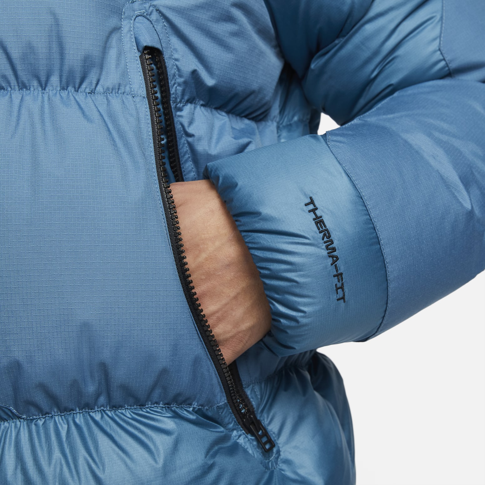 Nike NSW Therma-Fit Repel Puffer Jacket Asia Sizing 'Rift Blue' DD6979-415