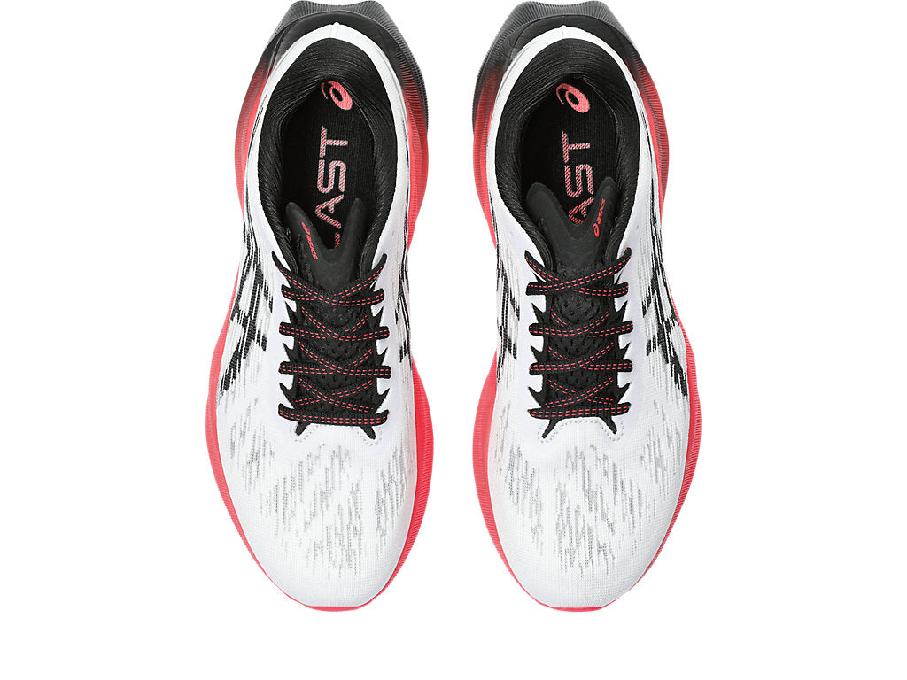 ASICS Novablast 3 Wide 'White Black Electric Red' 1011B459-104