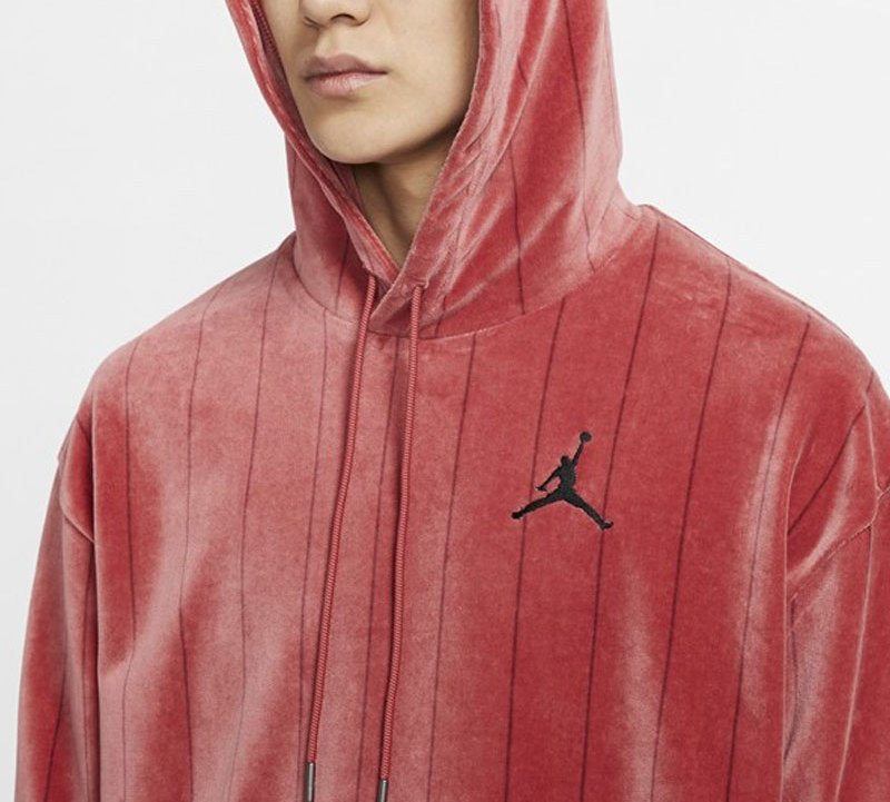 Men's Air Jordan Air Stripe Fleece Red CD5740-605