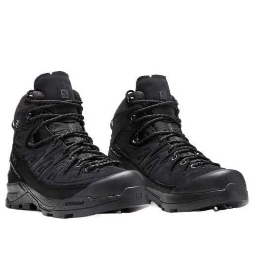 SALOMON X-ALP Mid Leather Gore-Tex 'Black Asphalt' 476387
