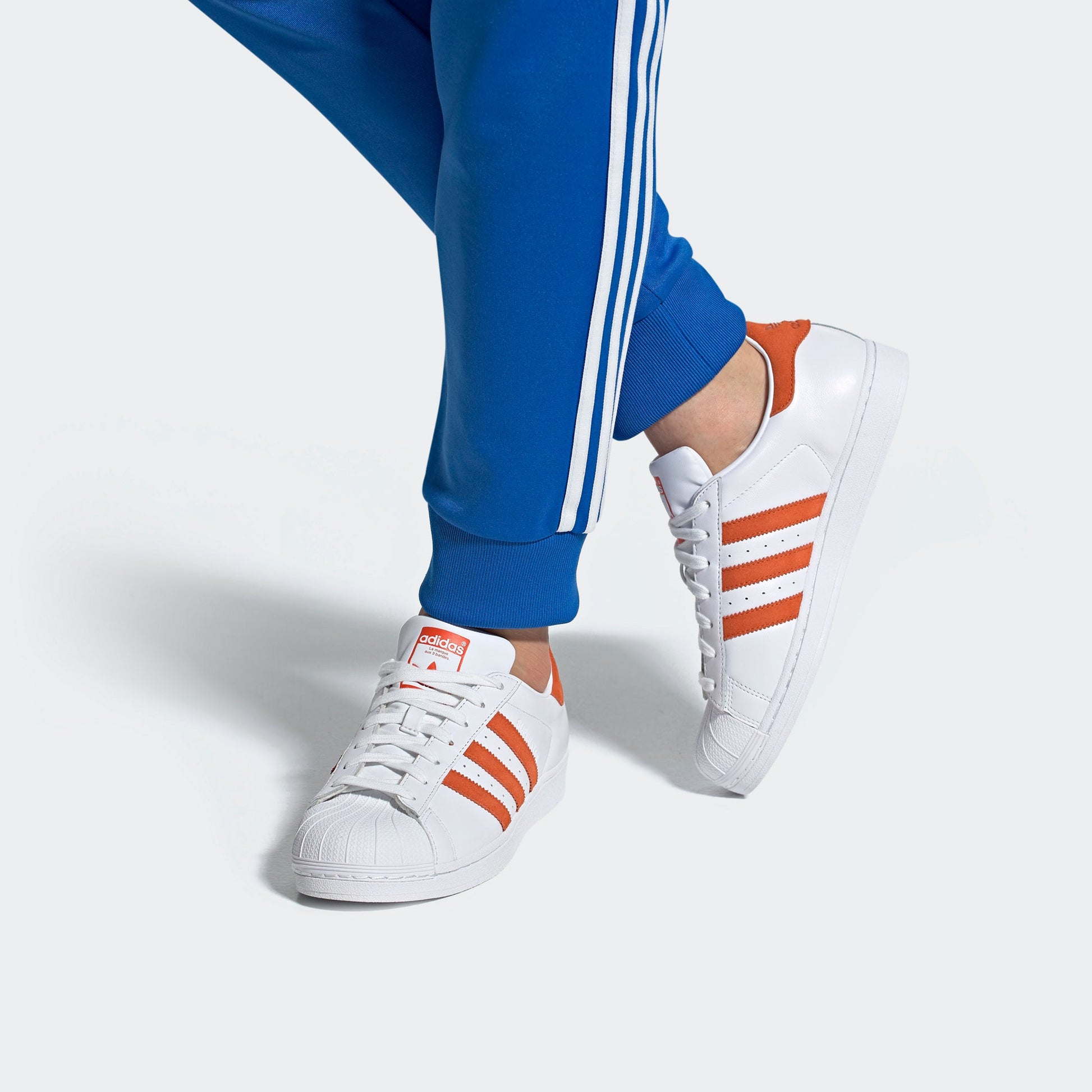 adidas originals Superstar Orange 'White' EE4472