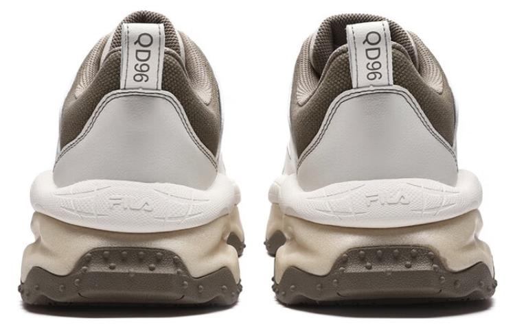 FILA FUSION QD96 Athletic Shoes 'White Brown' T12M311203FWA