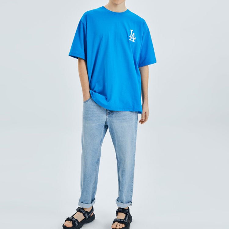 MLB Los Angeles Dodgers LA Short Sleeve Unisex Blue 31TSP5031-07U