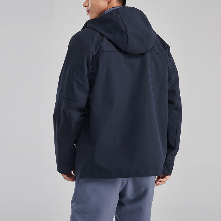 Skechers Solid Color Zipper 3-In-1 Jacket 'Black' P423M167-0018