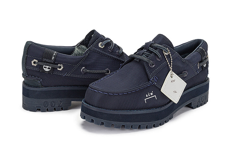 (WMNS) Timberland x A COLD WALLWaterproof Authentic 3 Eye Boat Shoe 'Navy' A684KW