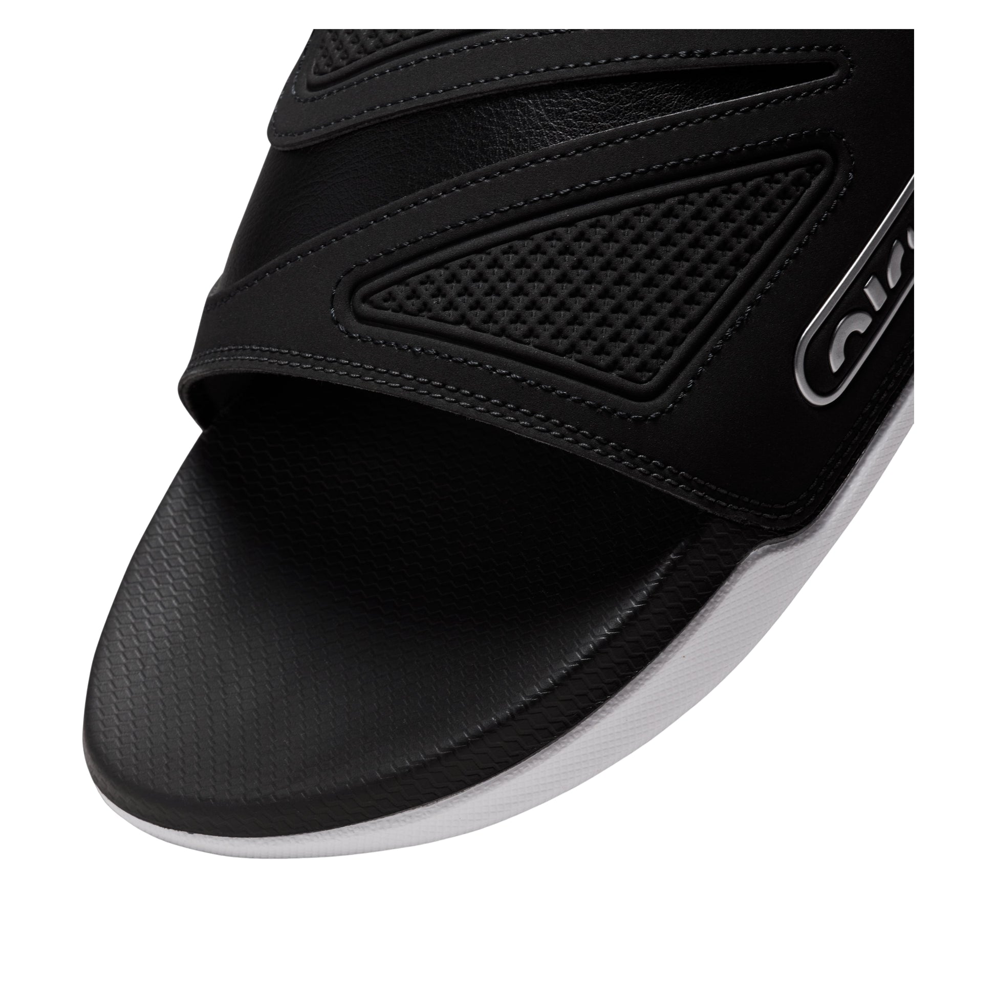 Nike Air Max Cirro Slide 'Black Metallic Silver' DC1460-004