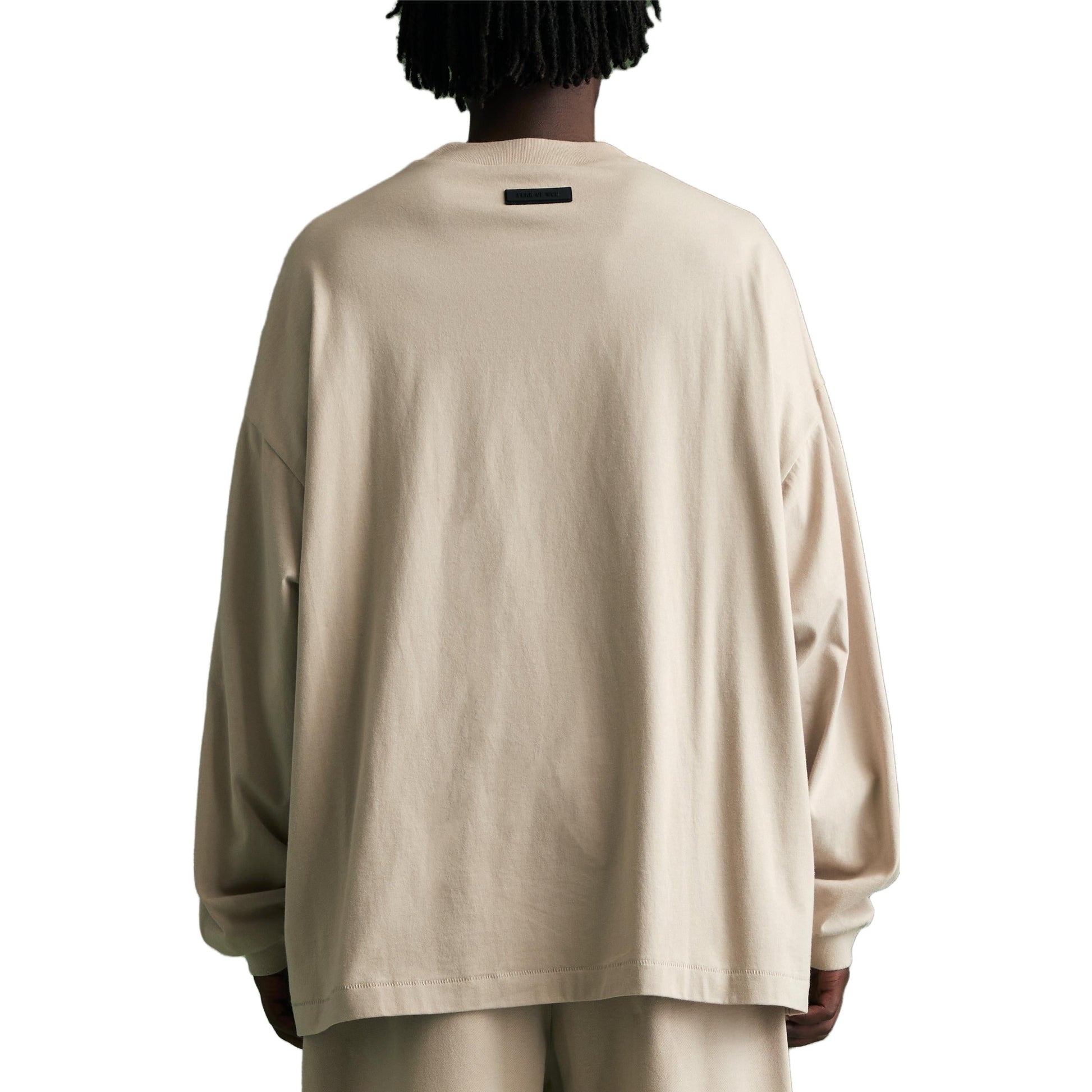 Fear of God Essentials FW23 Long Sleeve Tee 'Silver Cloud' 125BT232012F