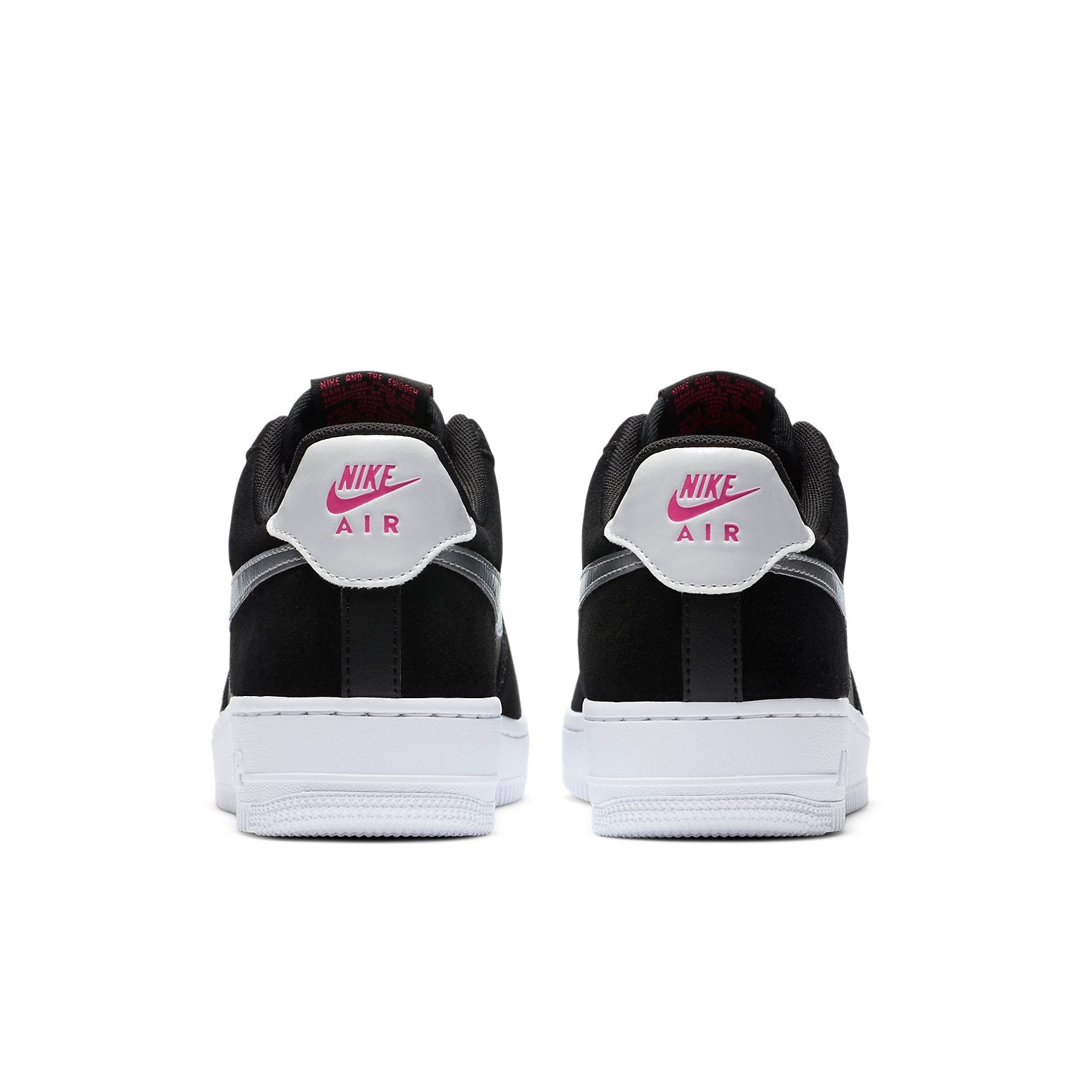 (WMNS) Nike Air Force 1 '07 'Black Metallic Silver' DA4282-001
