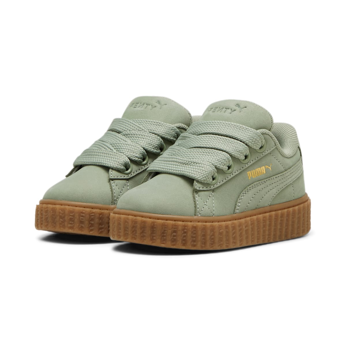 (TD) PUMA x Fenty Creeper Phatty 'Earth Tone Pack - Green Fog' 399868-02