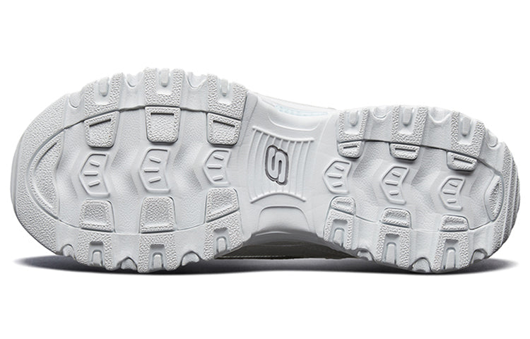 (WMNS) Skechers D lites 1.0 White 66666178-OFWT