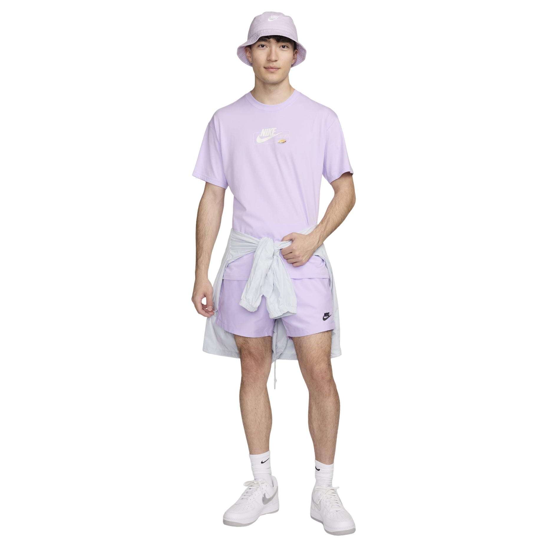 Nike Sportswear Max90 T-Shirt Asia Sizing 'Violet Mist' FV4048-511