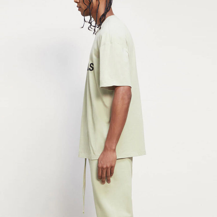 Fear of God Essentials Logo Tee 'Sage' FOG-FW20-301