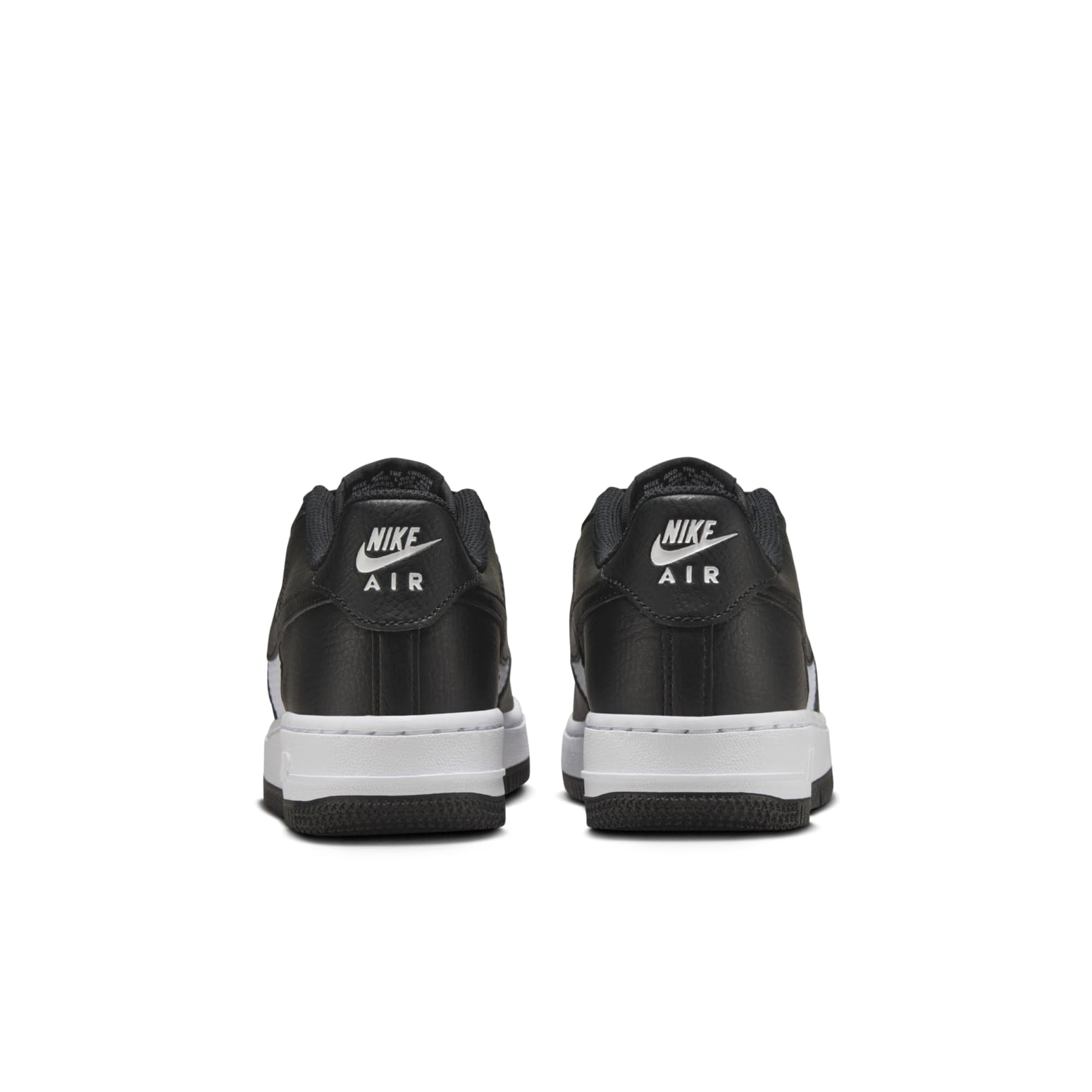 (GS) Nike Air Force 1 Low 'Black White Mesh' HJ9201-001