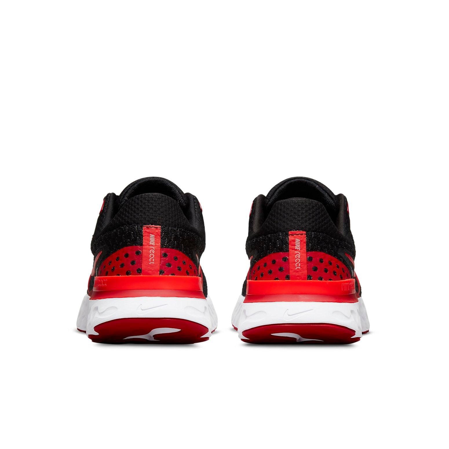 (WMNS) Nike React Infinity Run Flyknit 3 'Black Red' DD3024-008