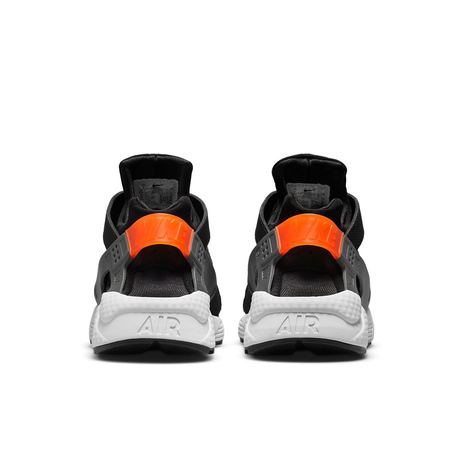 Nike Air Huarache 'Black Safety Orange' DX2659-001