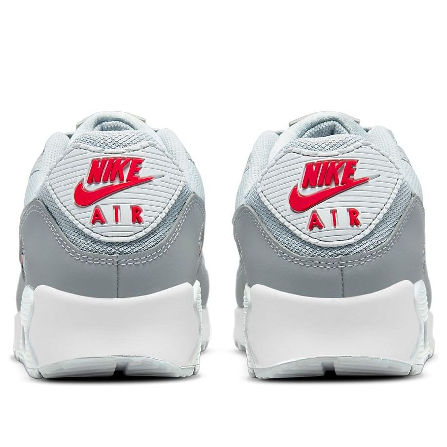 Nike Air Max 90 'Light Smoke Grey Red' DM9102-001