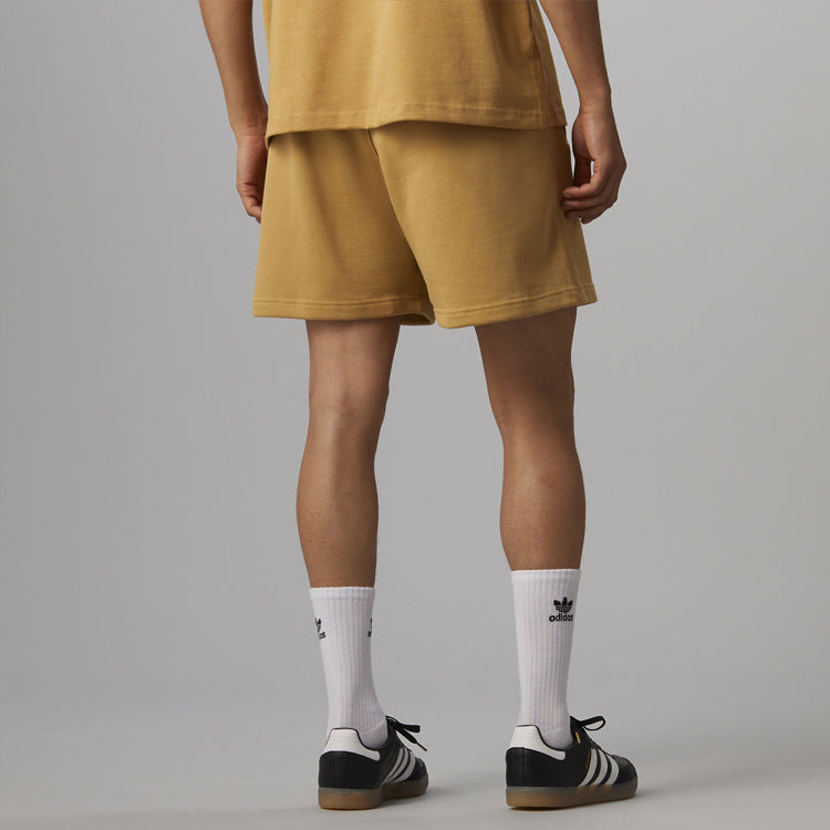 adidas x Pharrell Humanrace Small Logo Shorts 'Tan' HJ7067