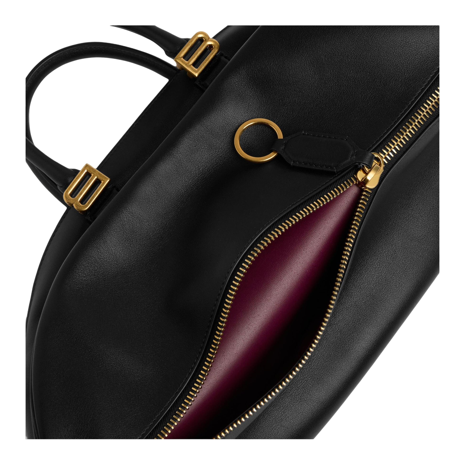 (WMNS) Balenciaga SS26 Bolero Bowling Bag Medium 'Black' 8680742ACJS1000