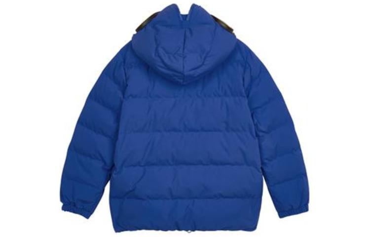 (GS) Skechers Logo Printed Down Jacket 'Red Black Blue Green' L321B089