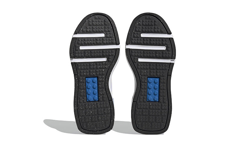 (GS) adidas Tech Runner x LEGO 'White Shock Blue' HP5883