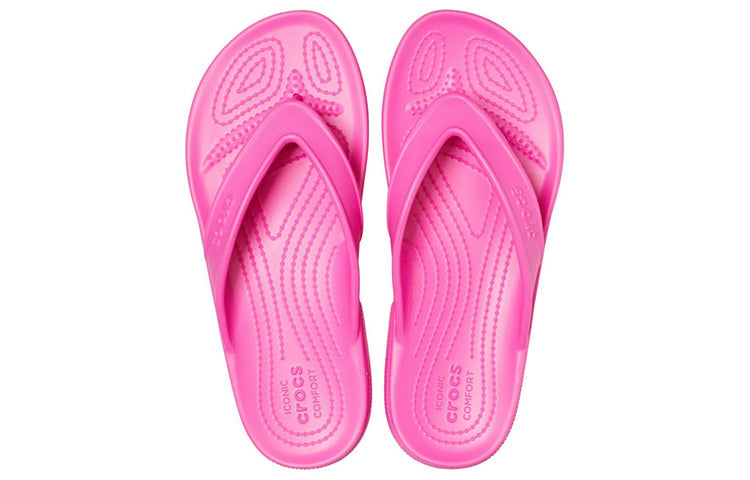 Crocs Classic Soft Sole Cozy Flip-Flops Unisex Pink 206119-6QQ