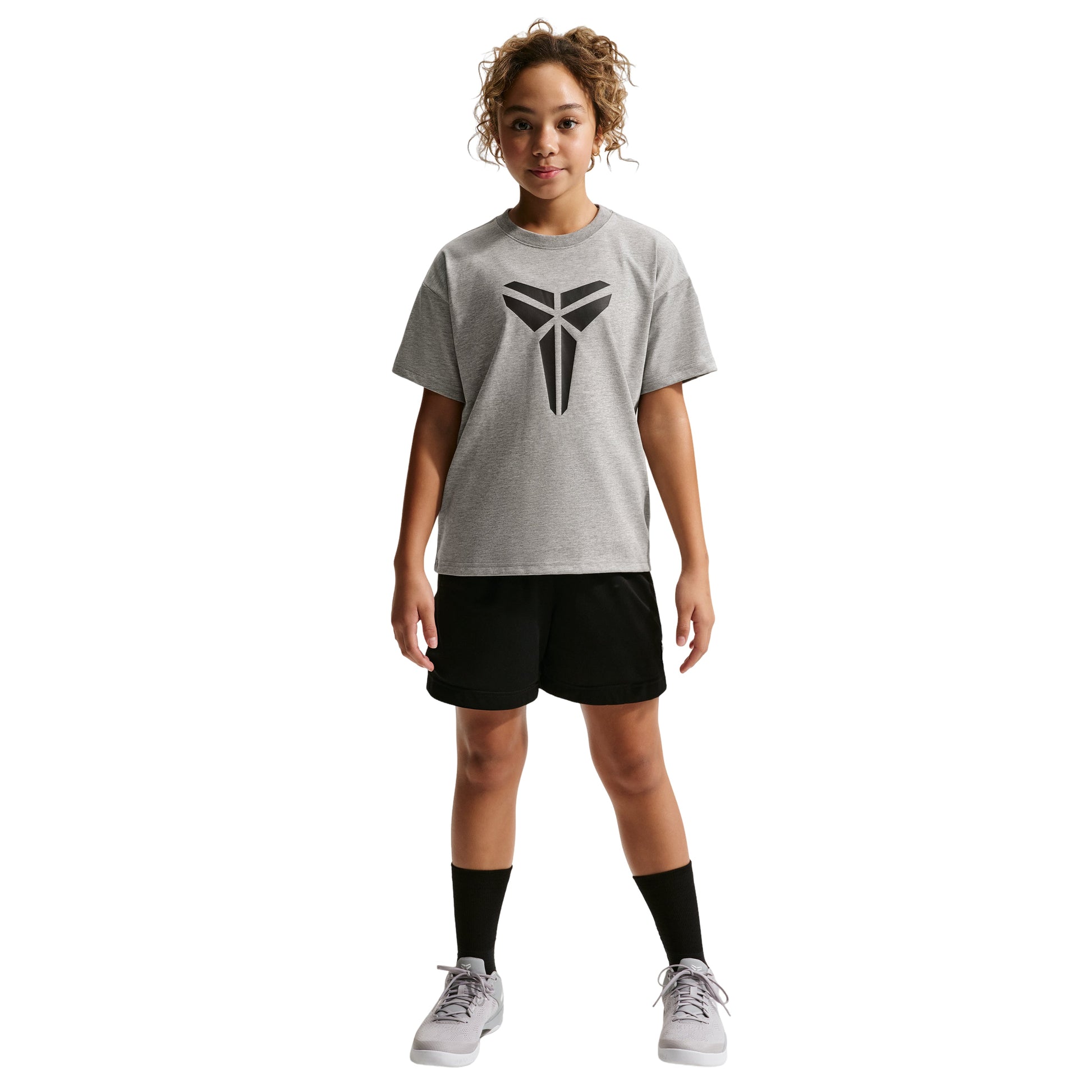 (GS) Nike Kobe Dri-FIT Max90 T-Shirt 'Dark Grey Heather' IM0322-063