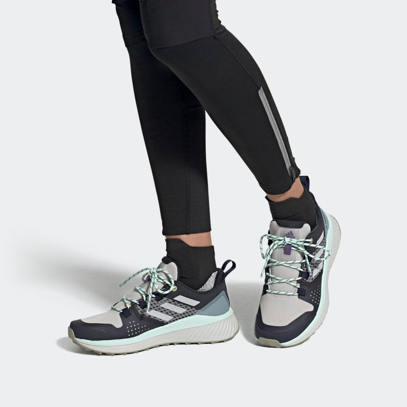 (WMNS) adidas Terrex Folgian Hiker 'Grey Green' EF2270