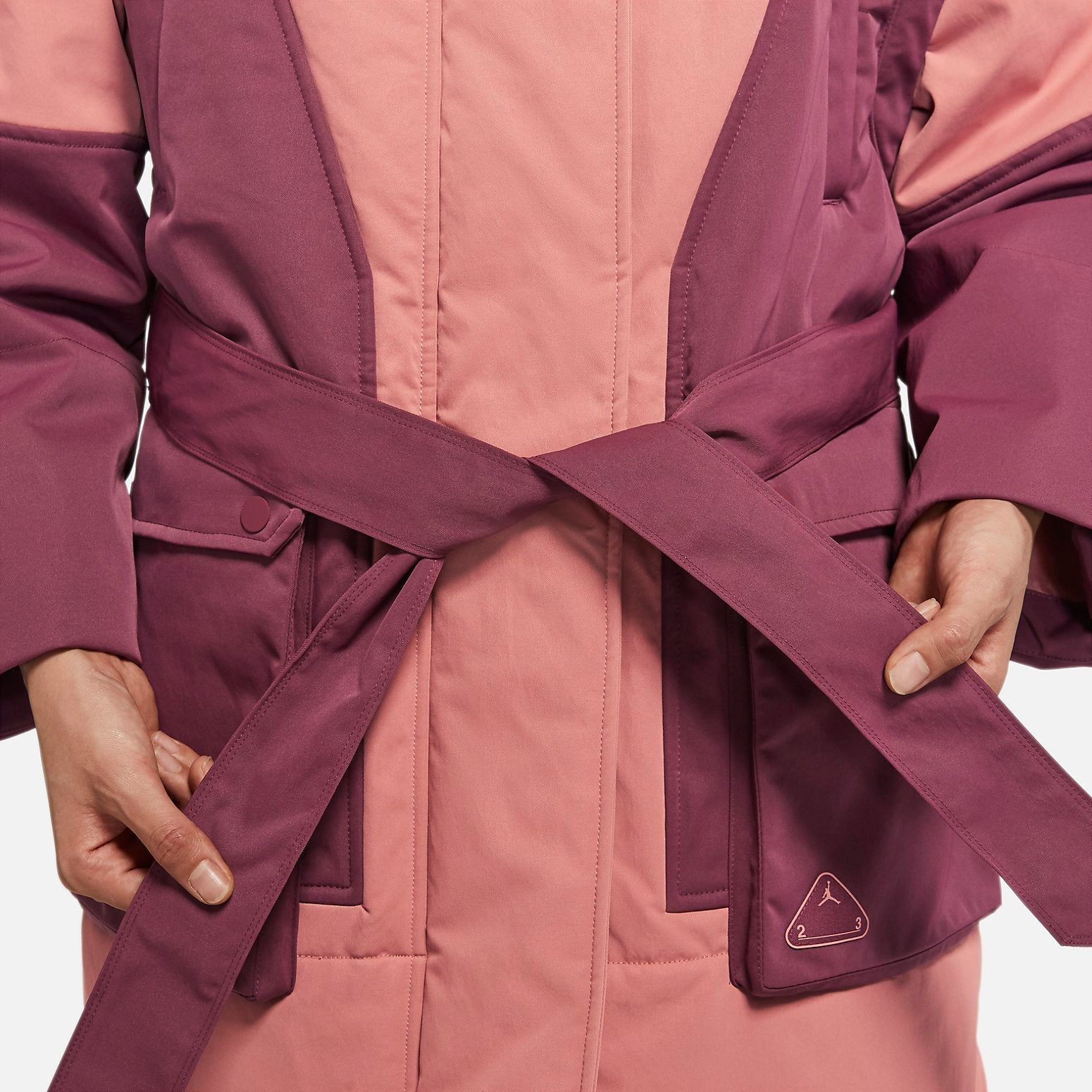(WMNS) Air Jordan 23 Engineered Parka Oversized Fit 'Pink' DQ9805-689