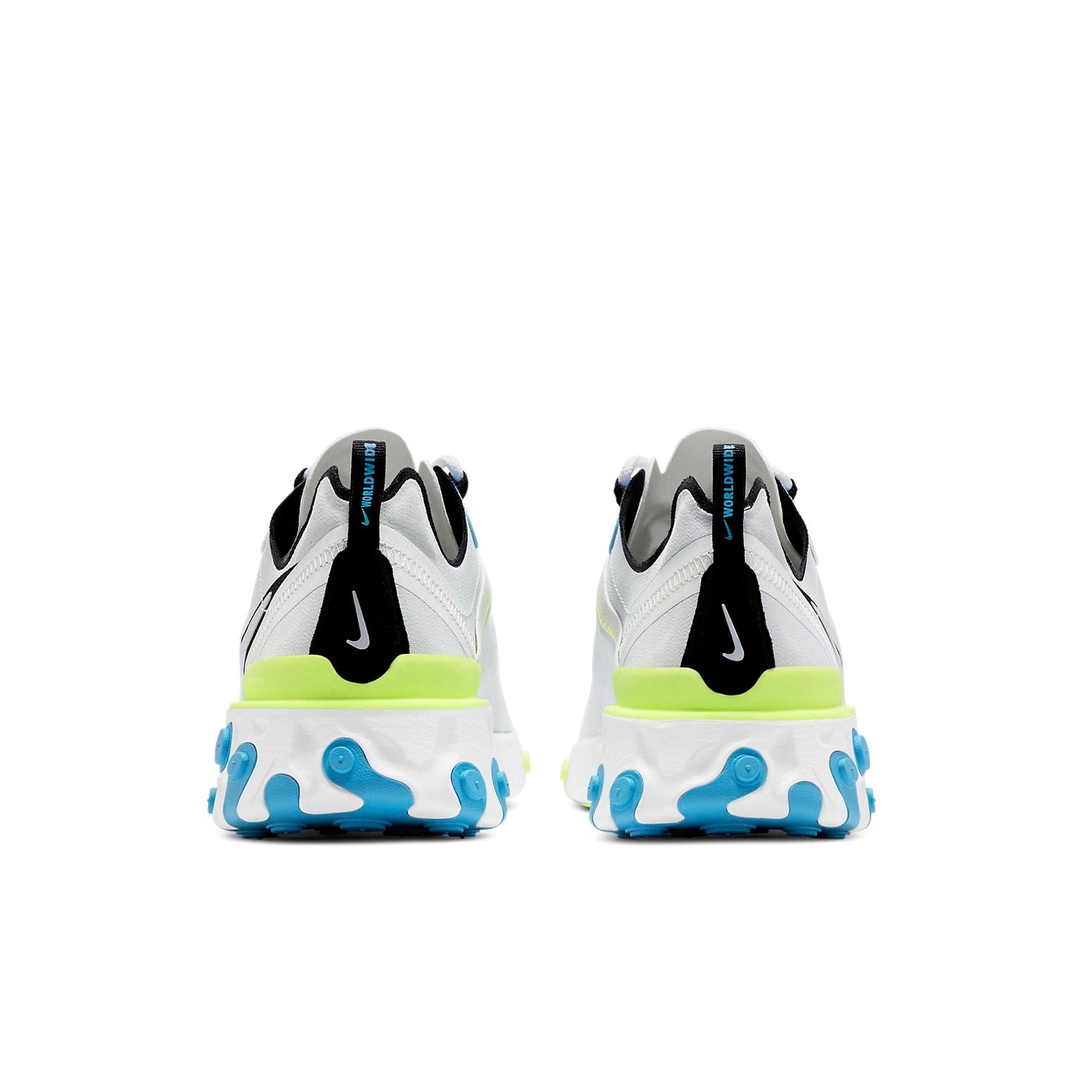 Nike React Element 55 'White Blue Fury Volt' CZ8652-104