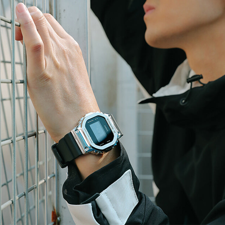 CASIO G-Shock Square 'Silver Black' GM-5600-1PRD