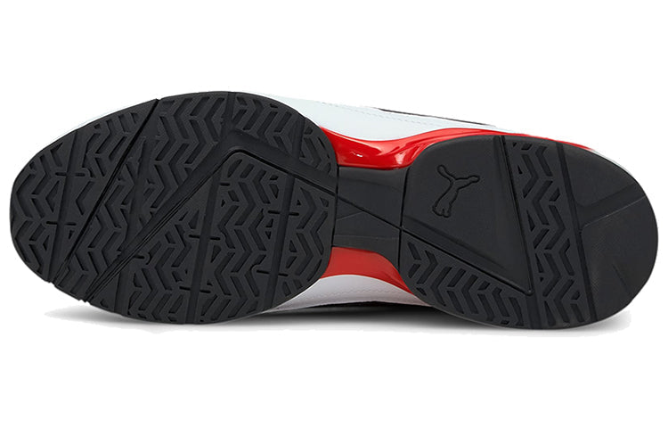 PUMA Respin Sl Low Top White/Black/Red 368846-04
