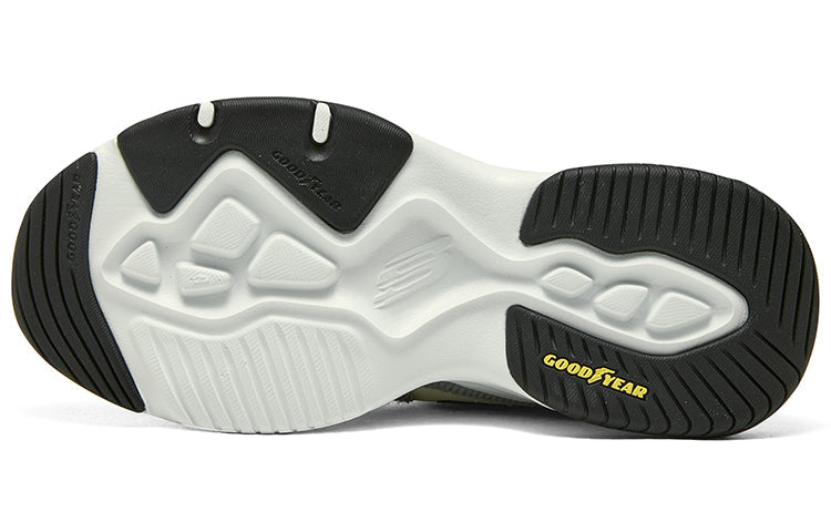 (WMNS) Skechers DLITES 1.0 'Black Beige' 896282-BKNT