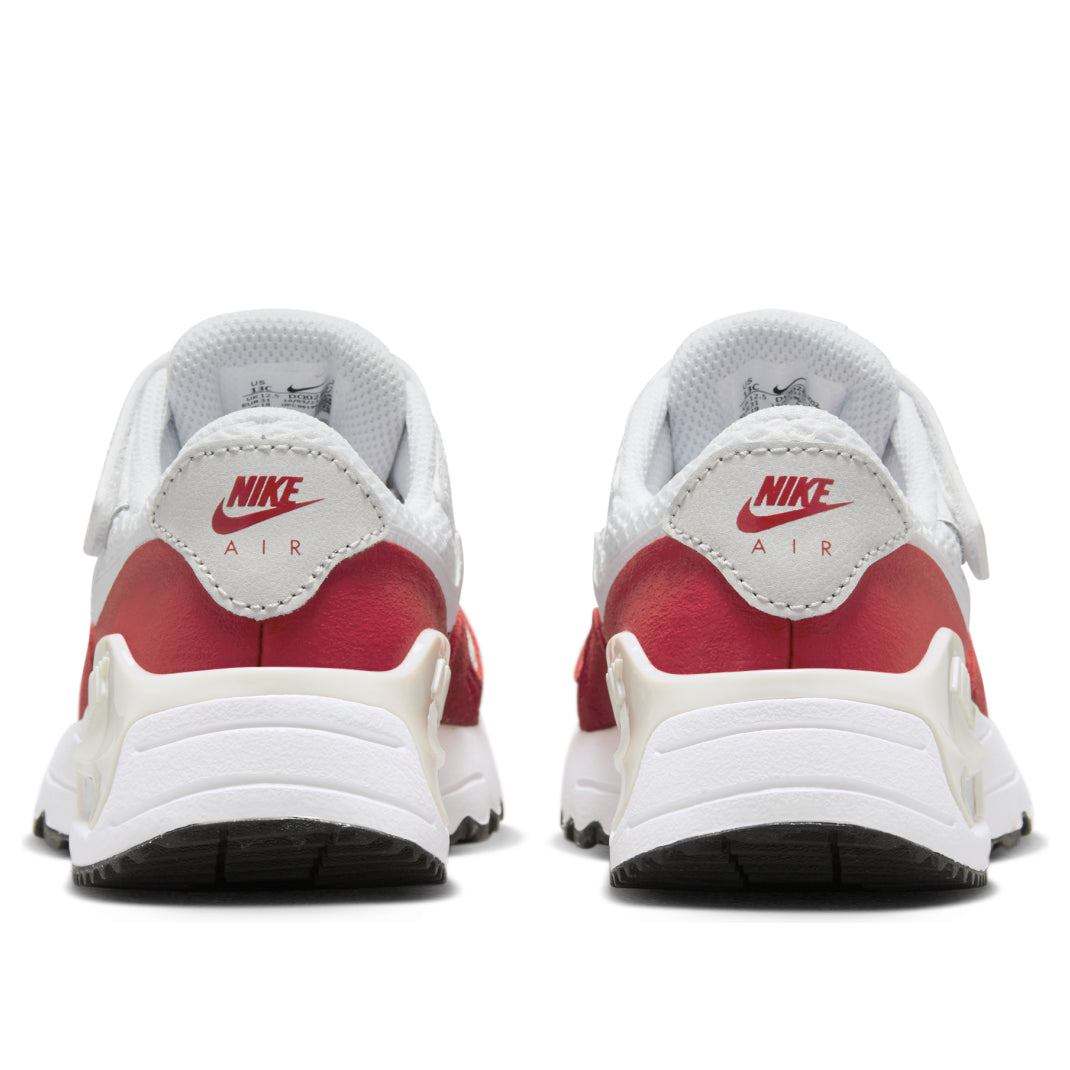 (PS) Nike Air Max SYSTM Shoes 'White University Red' DQ0285-108