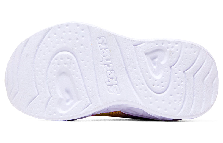 (PS) Skechers Heart Lights 'Silver Multi' 302308N-SMLT