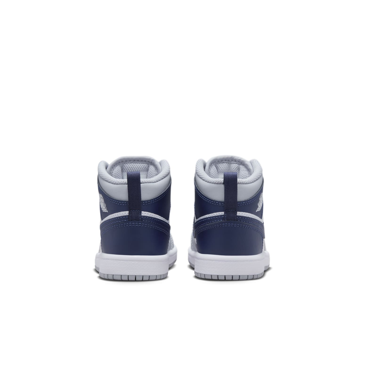 (PS) Air Jordan 1 Mid 'Wolf Grey Midnight Navy' DQ8424-104
