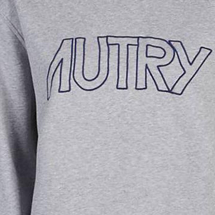 (WMNS) AUTRY Logo Sweater 'Grey' SWIW408M-E57260