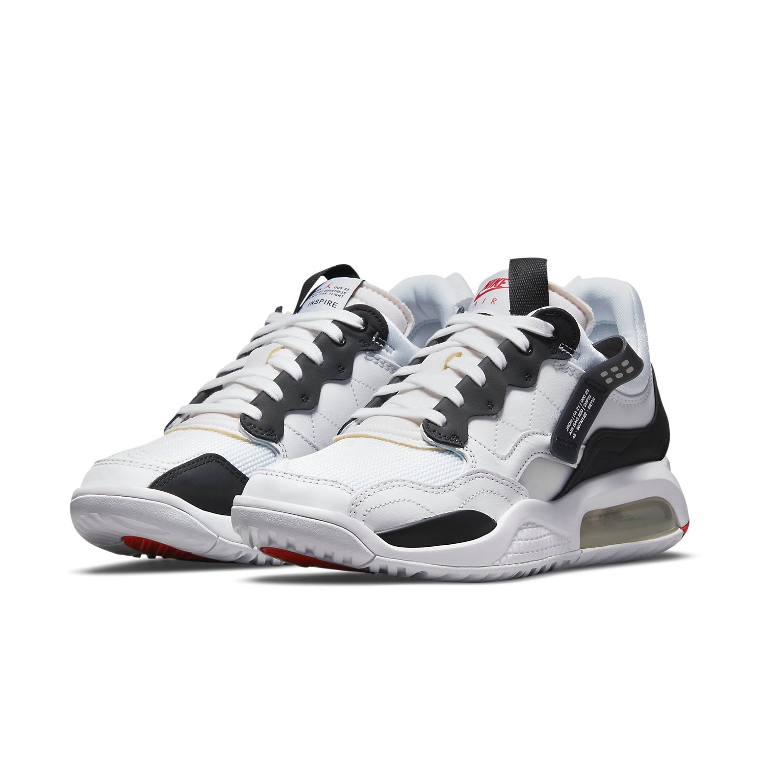 (WMNS) Air Jordan MA2 'Light Smoke Grey University Red' CW5992-106