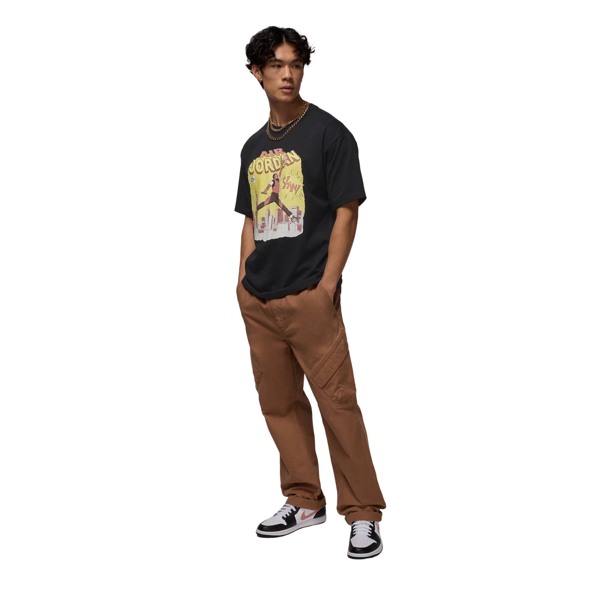 Air Jordan Comic T-Shirt 'Black' IF0784-010