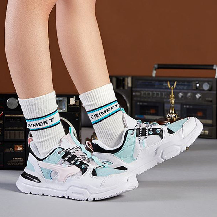(WMNS) Li-Ning Mark Lite 'White Blue Pink' AGCQ054-4