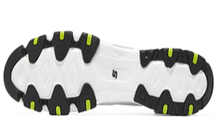Skechers D'lites 2.0 'White Black Green' 894128-WMLT