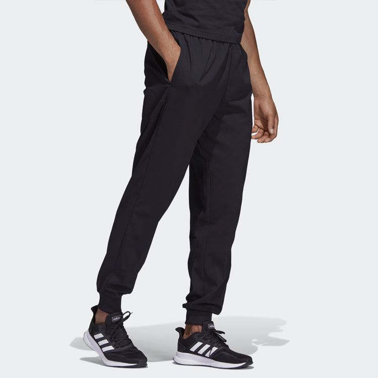 adidas Logo Bundle Feet Sports Pants Black DQ3067
