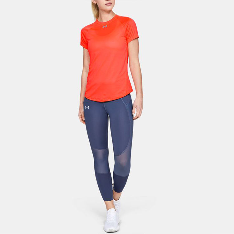 (WMNS) Under Armour Qualifier HexDelta Round-neck Red 1326504-836