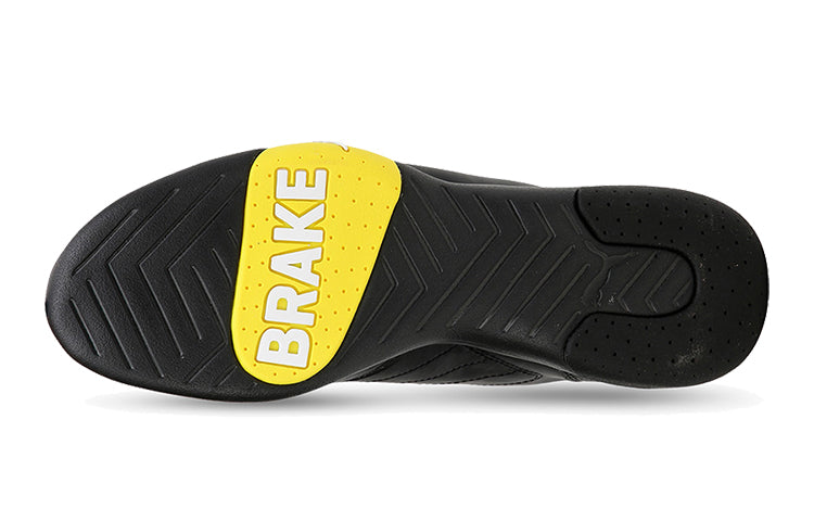 PUMA Ferrari Kart Cat Iii Youth Low Top Running Shoes Black/White/Yellow 306425-05