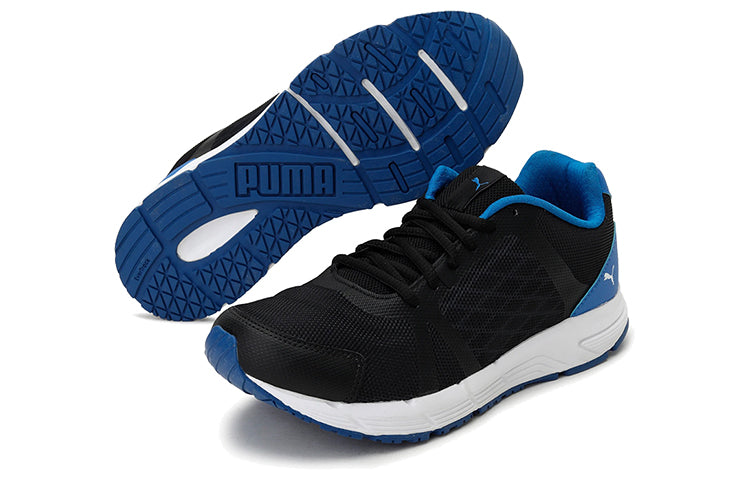(WMNS) PUMA Sigma Idp Low Black/White/Blue 191023-07
