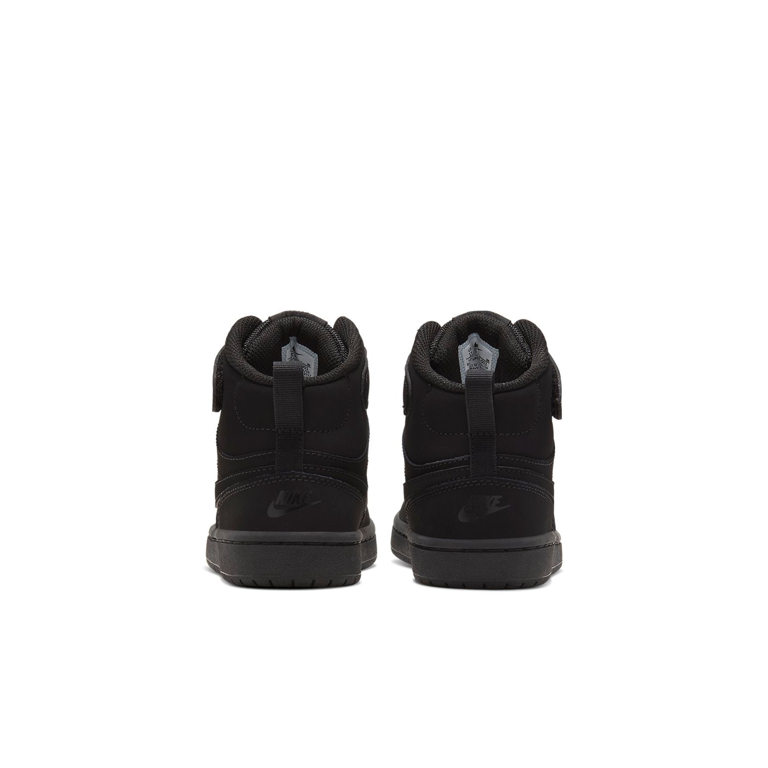 (PS) Nike Court Borough Mid 2 'Triple Black' CW5868-001